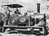 Class NG1 40 Note bag of coal running board next to smokebox 1920 Old Photo Model