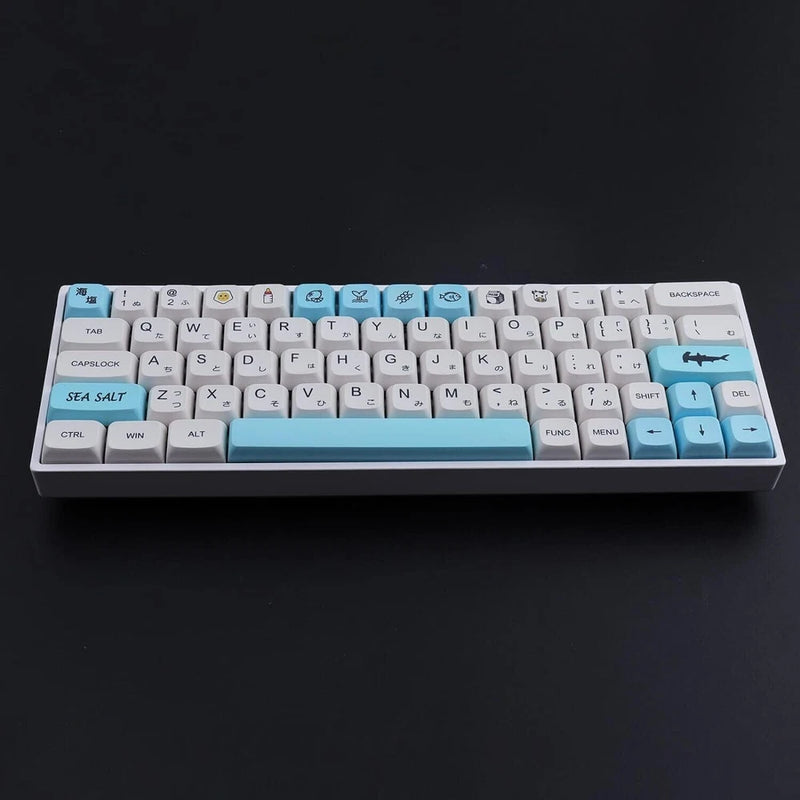 Pbt Keycaps 137 Keys Sea Salt Milk Keycaps Xda Profile Dye-Sublimation Japanes Model