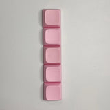 For Mechanical Keyboard PBT Pink Opaque XDA Keycap 1U Replacement Accessories Model