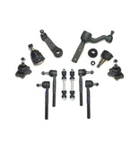 PartsW 12 Pc Suspension Kit for 1988-1992 Chevrolet C1500 Silverado | Tie Rods, Model