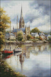 Ballina on the River - Counted Cross Stitch Kits Needlework Embroidery DIY Model