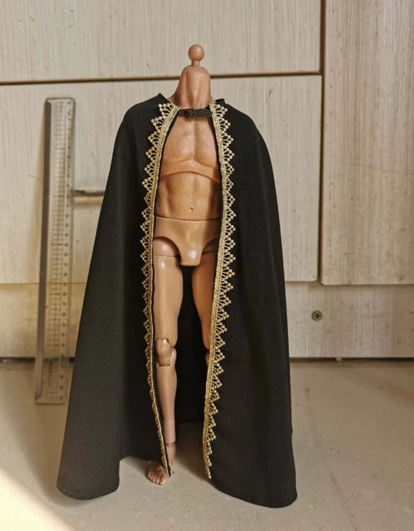 1/6 Scale Soldier Accessories Clothes Model Cape Cloak Robes 3 Colors F 12" Body Model