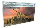 Trumpeter 9577 1/35 Halftrack w/8.8cm Flak Gun Plastic Model Kit Model