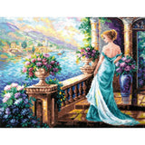 Magic Needle Zweigart Edition counted cross stitch kit "My Goddes", 40x32cm, DIY Model