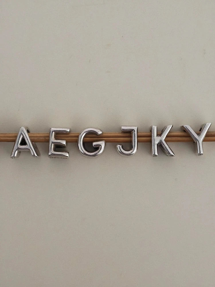 Genuine Pandora Silver Alphabet Letter Initial Charms Retired Charms