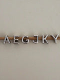 Genuine Pandora Silver Alphabet Letter Initial Charms Retired Charms