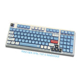 EVA-00 Keycaps Set Unit 0 Kai PROTO TYPE Blue White PBT for Mechancial Keyboard Model