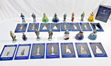 Franklin Mint Gone With The Wind Complete 15 Portrait Sculpture Collection Model