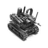 Unpainted 1/35 Unmanned Combat Robot Resin Figure Model Kit Unassembled Military Model