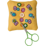 Permin counted cross stitch kit "Pincushion buttons", 11x11cm, DIY, 03-0324 Model