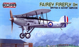 KORA Models 1/72 FAIREY FIREFLY IIM FIGHTER British & Soviet Versions Model