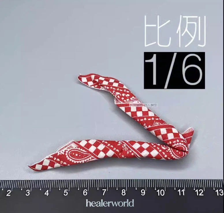 Anime Cosplay 1/6 Unique Scarf Model For 12" Action Figure Soldier Model