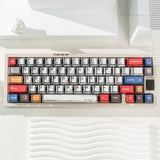 Comic Graffiti Style Keycaps 128 Keys For Mechanical Keyboards Decoration Gifts Model