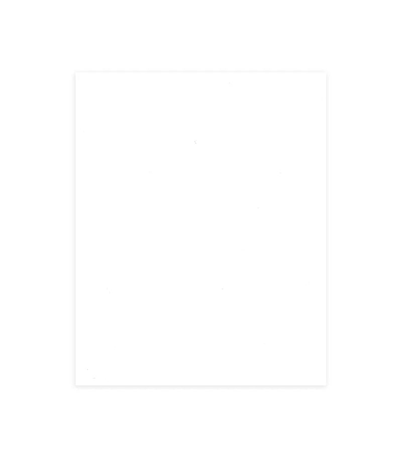 Smooth White 16x20 Backing Board - Uncut Photo Mat Board Model