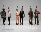 1/64 1/87 1/43 1/18 1/24 Man Girl Scene Miniatures Figures Model For Cars Toys Model
