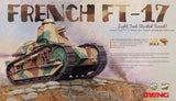 Meng Model 1/35 TS-011 French FT-17 Light Tank (Riveted Turret) Model
