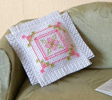 Cross Stitch Pattern by Florashell - Dolls House Cushion Model