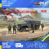 ICM 35588 - 1/35 - G7107 in German service with infantry Vehicle model kit Model