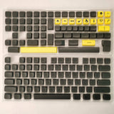 XDA Profile Gentleman Dye Subs PBT Keycap Set For ISO layout Keeb Model