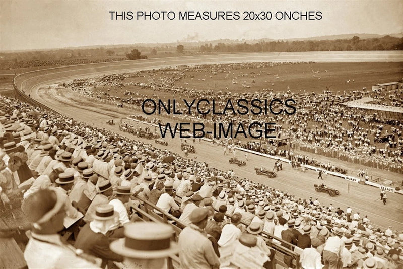 1926 ATLANTIC CITY BOARDTRACK 20X30 PHOTO INDY 500 CAR HARRY HARTZ RALPH DEPALMA Model