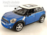 5 Inch Mini Cooper Countryman S 1/34 Scale Diecast Model by Unifortune - BLUE Model