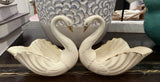 Lenox Porcelain Swan Figurine with 24k Gold Beaks & Trim 5¡± Pair Model