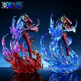 One Piece Diable Jambe Sanji 22.5cm PVC Action Figure Collectible Statue Model Model