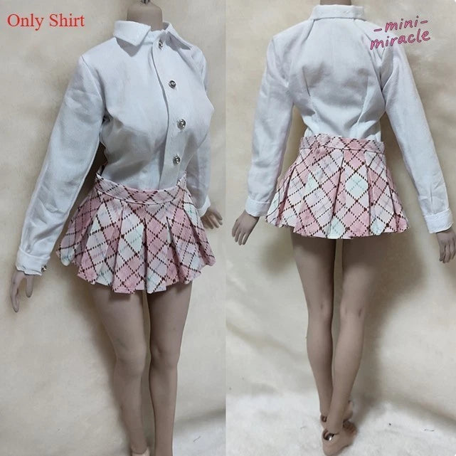 Stylish Female Shirt Model For 12" Action Figure 1/6 UD LD Model