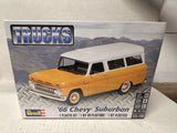 Revell 1966 Chevy Suburban 1:25 Model Kit #85-4409 2017 NEW SEALED Model