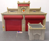 Piko 62242 G Scale Fire Departement Number 6 Station Building Kit Model