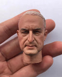 1/6 Scale WWII Marshal 1.0 Commander Head Carving Sculpt Model Toys Model