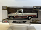 1966 Chevy C-10 Diecast Model Car: 1/24 Scale, New In the Box By Motormax Model