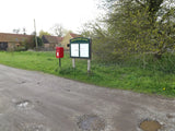 Photo 6x4 The Croft The Green Postbox & Village Notice Board Barham 2 c2016 Model