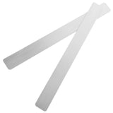 2Pcs Multifunctional Iron Bulletin Board Strips for Home Photo and Memo Display Model