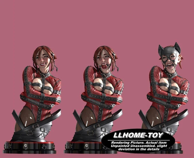 1/6 16cm Cat Woman Lisa 3D Printing Figure Model Kit Unpainted Unassembled GK Model
