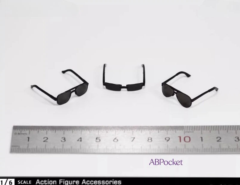 3PC Soldier Glasses Sunglasses Model Action Figure 1/6 12" Stylish Cool Model