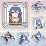 Anime Jobless Reincarnation-Roxy Transparent Cute Clear Keycaps for MX Keyboard Model