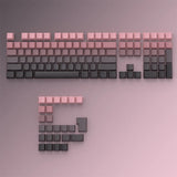 Gradient Strawberry Side Print PBT Cherry Profile Shine Through Keycap Set Model