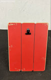 Fetco Home Decor Red Wood Slats Photo Clip Display Board Rustic Frame 6x8 Model