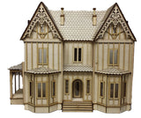 Kristiana Tudor Dolls House 1:24 Half Inch Scale Laser Cut Flat Pack Kit Model