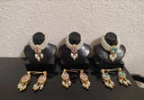1/6 Female Three-layered Pearls + Zircon Set Model For 12" Action Figures Model