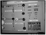 Photo:Electrical Materials Display Board 1930s 1940s Wiring Devices Fuses Model