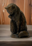 Franklin Mint Curio Cabinet Cat Collection Animalier Bronze Figurine 1986 VTG Model