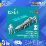 Reskit RSF48-0145 1/48 US Navy Red jerseys with AERO 21A MHU-191A/M Model