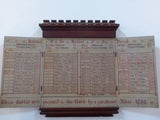 Photo 6x4 St Mary, Long Ditton: incumbency board Surbiton  c2019 Model