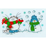 Bothy Threads counted cross stitch kit "Its Snow Fun Without You", XMS43, 22x16c Model