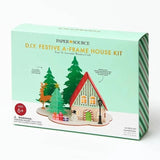 Paper Source DIY Festive A-Frame House Kit - NEW Model