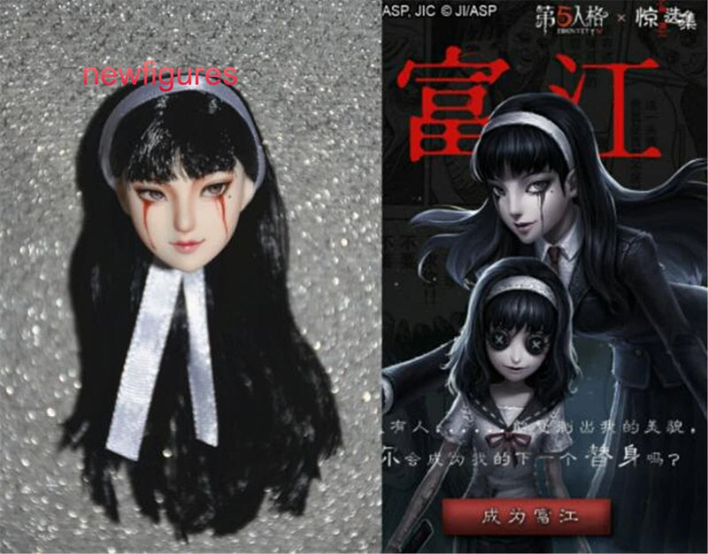 1:6 Kanno Miho Blood Obitsu Head Model For 12" Female PH TBL UD Figure Body Toy Model