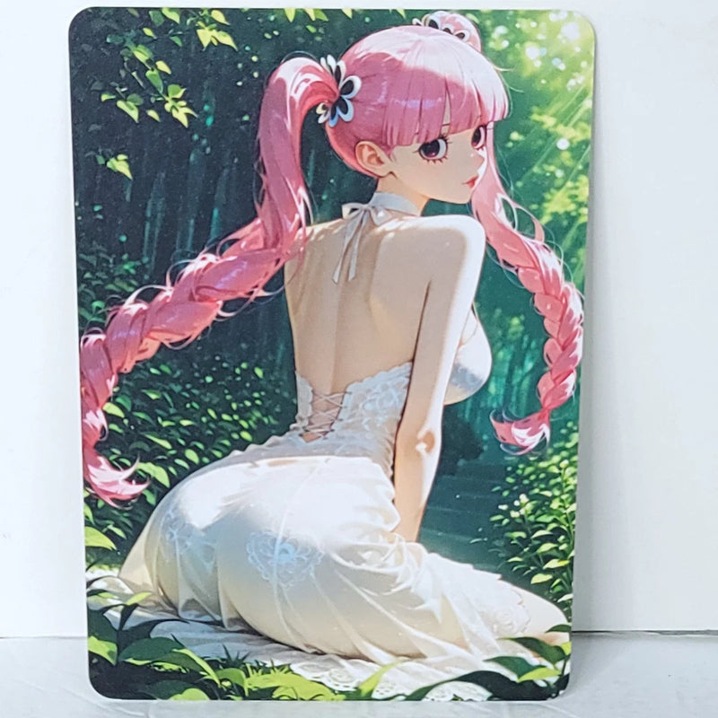 Perona Forest Wedding Waifu Card Anime Girl Wall Art Oversized Board A5 Model