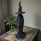 2026 Cracker Barrel Tree Witch Statue Halloween Decor Gift New in Box ~ 20cm Model